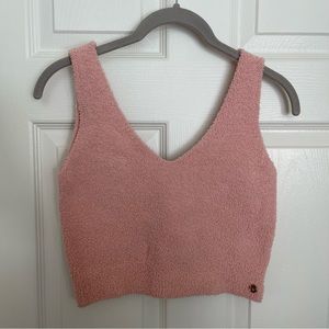 Buffbunny Loop Yarn Cami - Desert Rose Pink size S